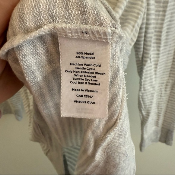 Haven Well Within Striped Knit Top Size Medium - Picture 5 of 9